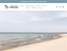 Tablet Screenshot of greatlakesproud.com